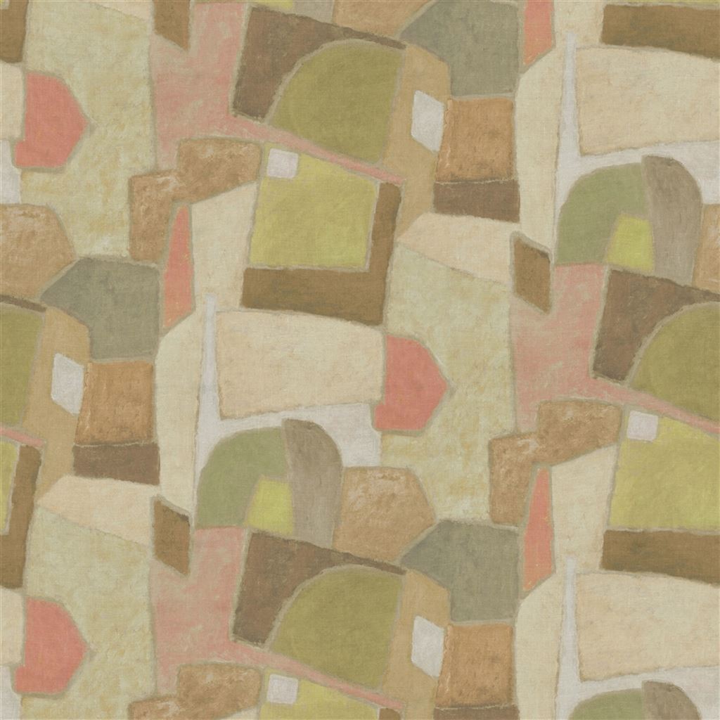 clay collage - terracotta