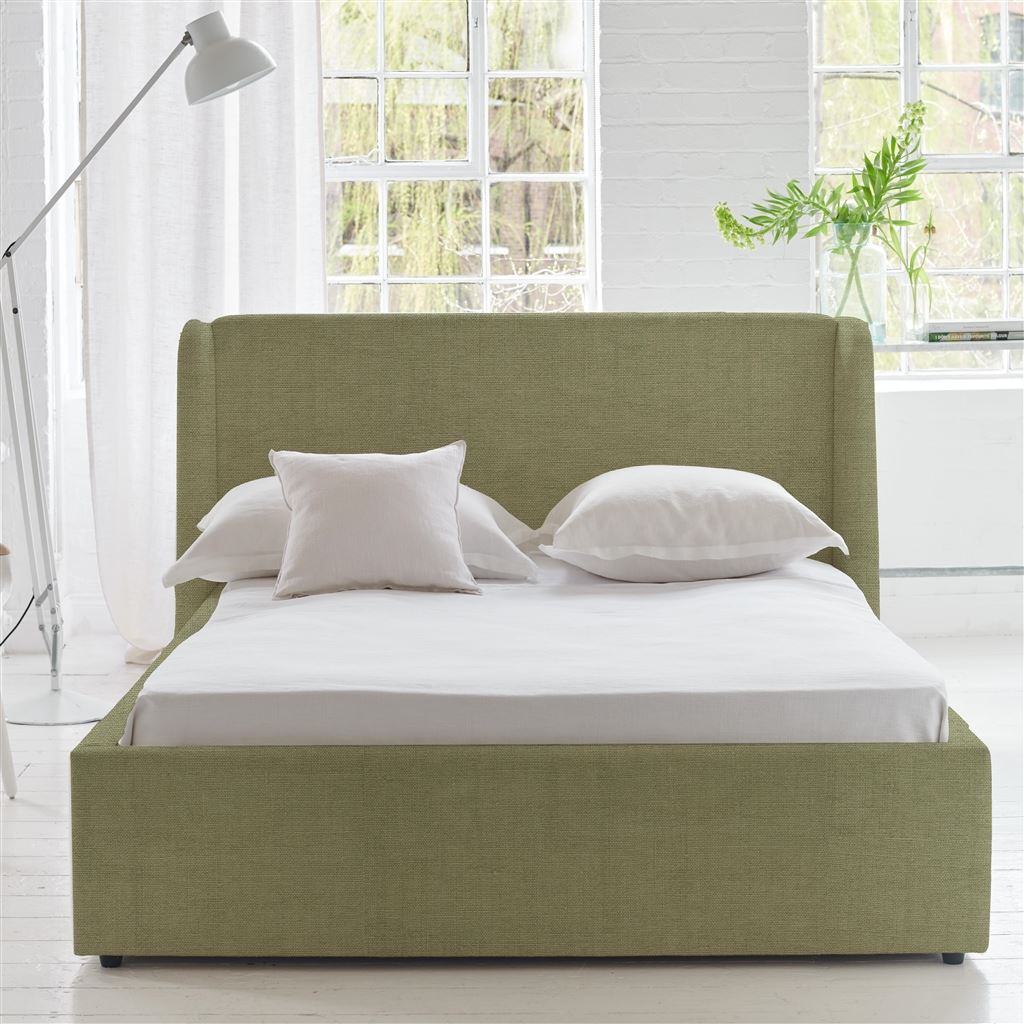 Amalfi Bed -Single - Brera Lino - Sage