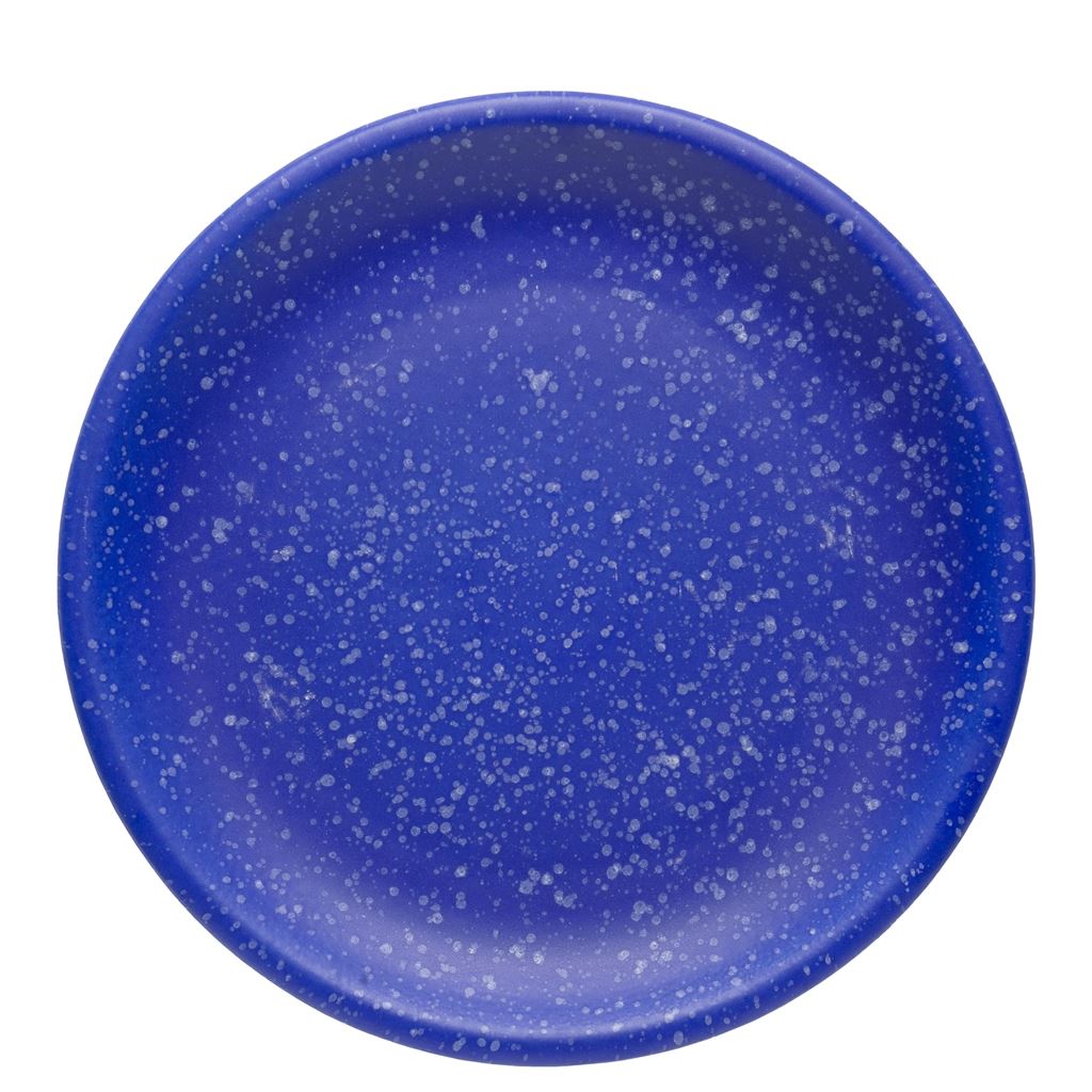 Blue Terazzo Dinner Plate