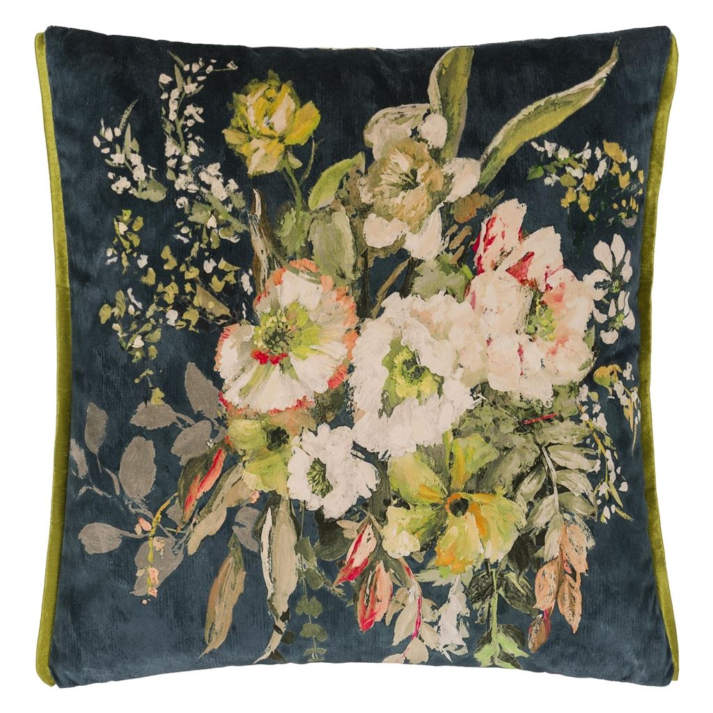 Margaretta Velours Noir Cushion