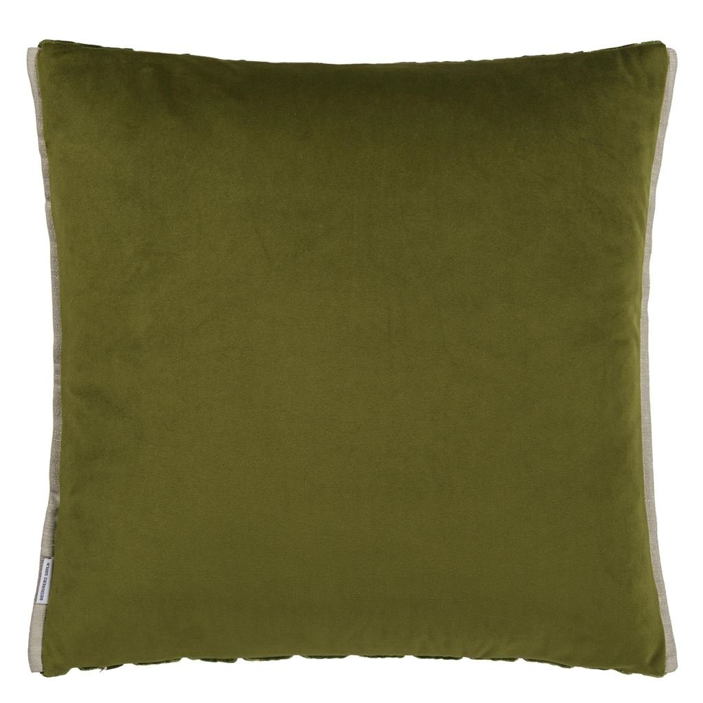 Marquise Fern Cushion - Reverse
