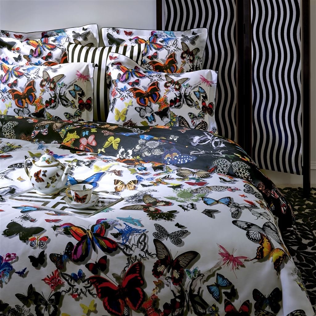 Butterfly Parade Opalin Bedding