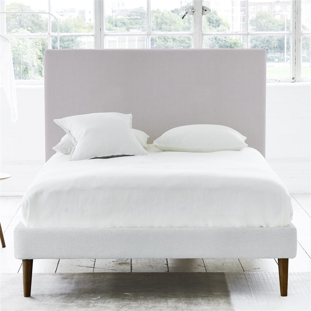 Square Single Headboard - Brera Lino Platinum