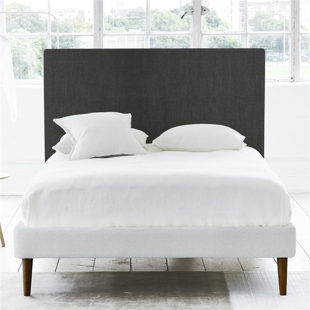 Square Double Headboard - Brera Lino Espresso