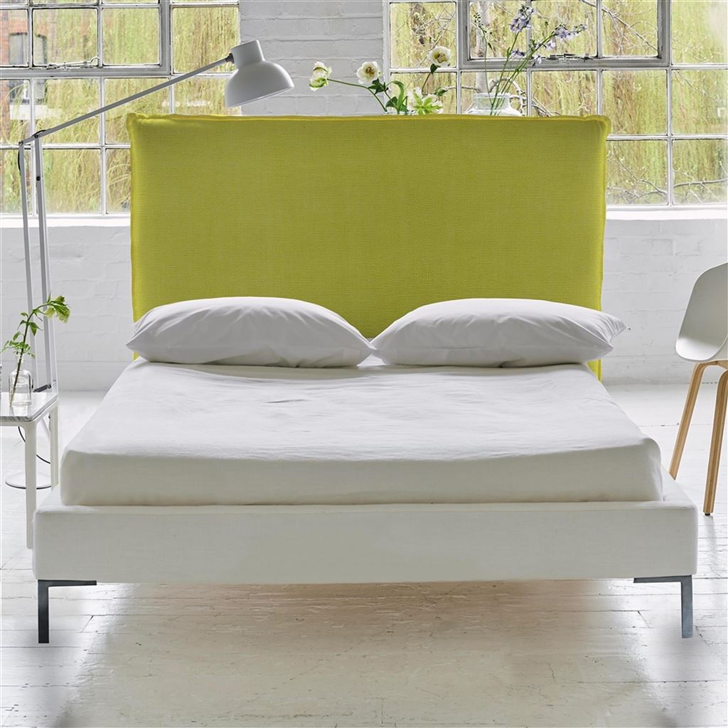 Pillow King Headboard - Brera Lino Alchemilla
