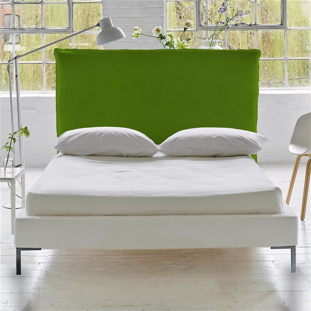 Pillow King Headboard - Brera Lino Leaf