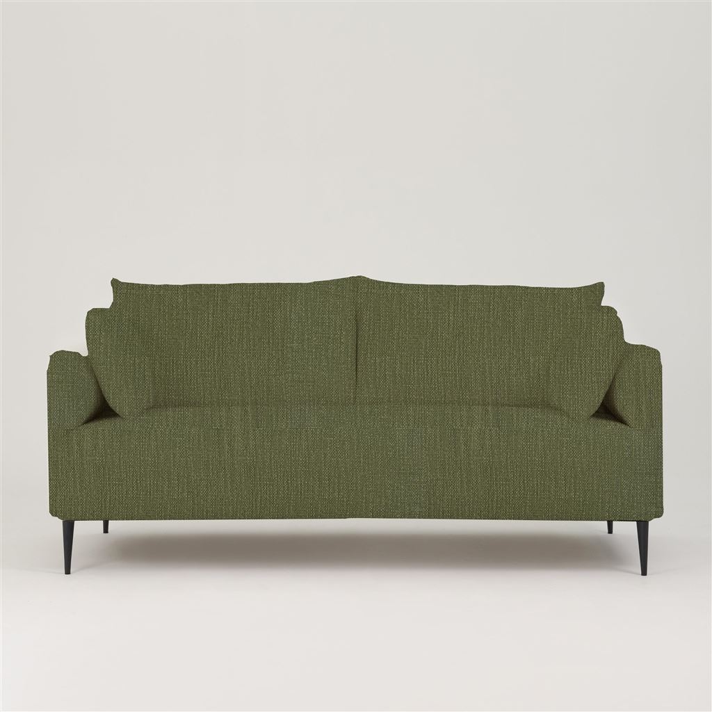 Positano 2.5 seater - Matt Black Legs - Tortona Cedar