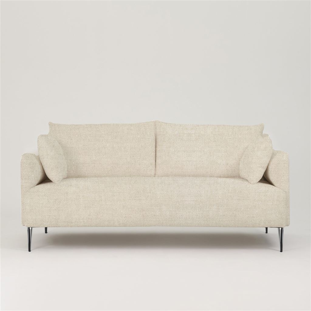 Positano 3 seater - Polished Steel Legs - Brera Lino Natural 