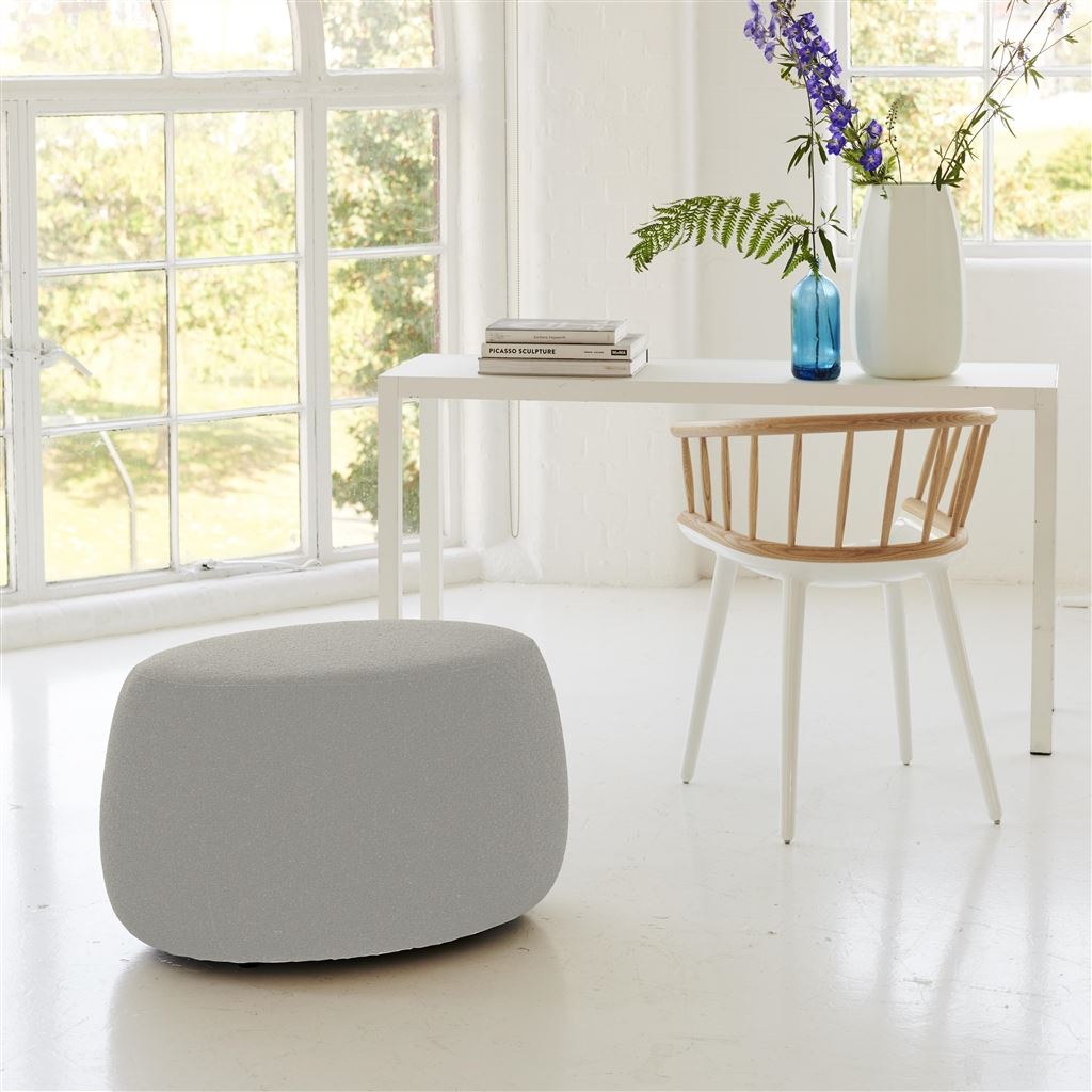 Maranello - Small/Tall Ottoman - Aria Chalk