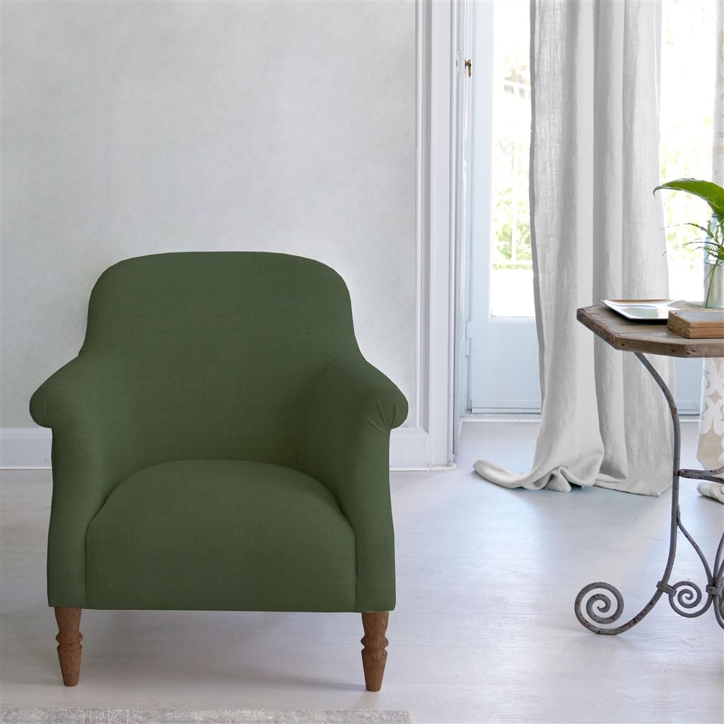 Paris Chair - Brera Lino - Quercus - Walnut Leg