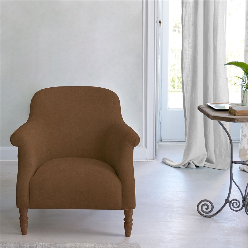 Paris Chair - Cassia - Hazel - Walnut Leg