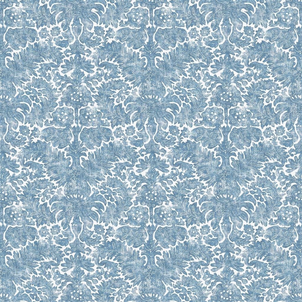 Barberry Damask - Chambray