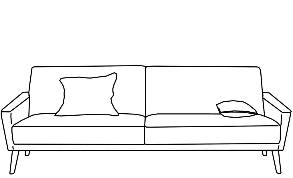 Canapé Wedge 