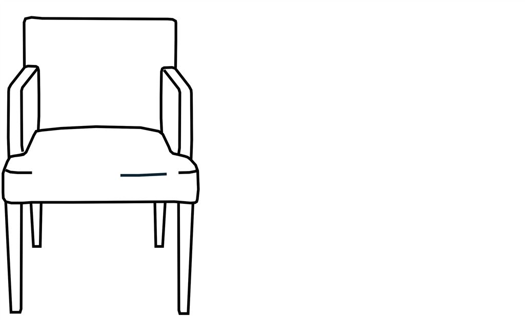 Silla Newport respalso bajo con brazos