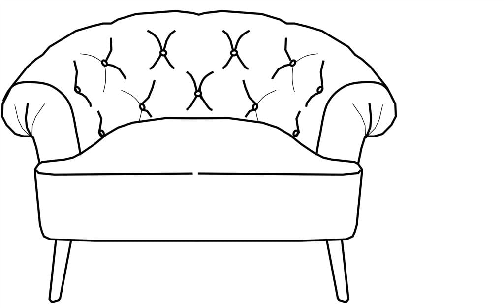 Fauteuil Button 
