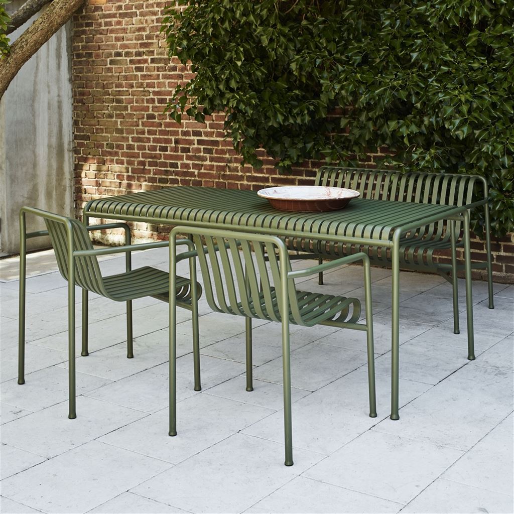 HAY Palissade Olive Armchair