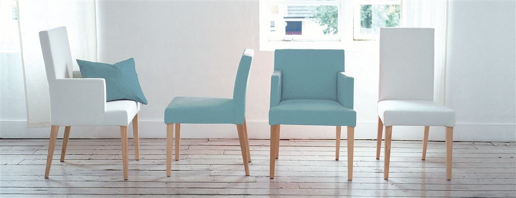 Silla Newport respalso bajo con brazos