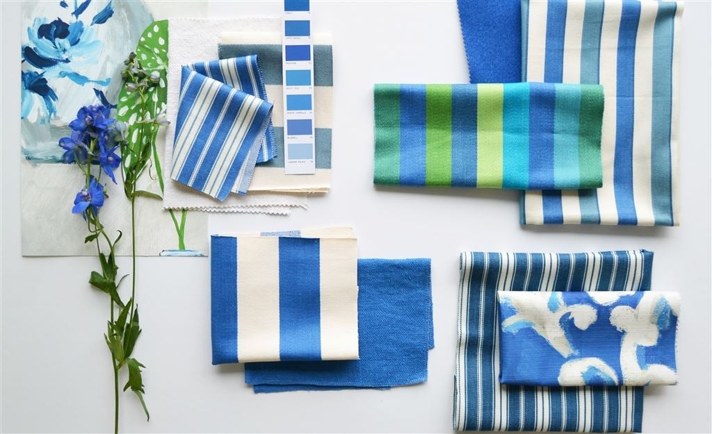 Moodboard: Effortless style in blue & white