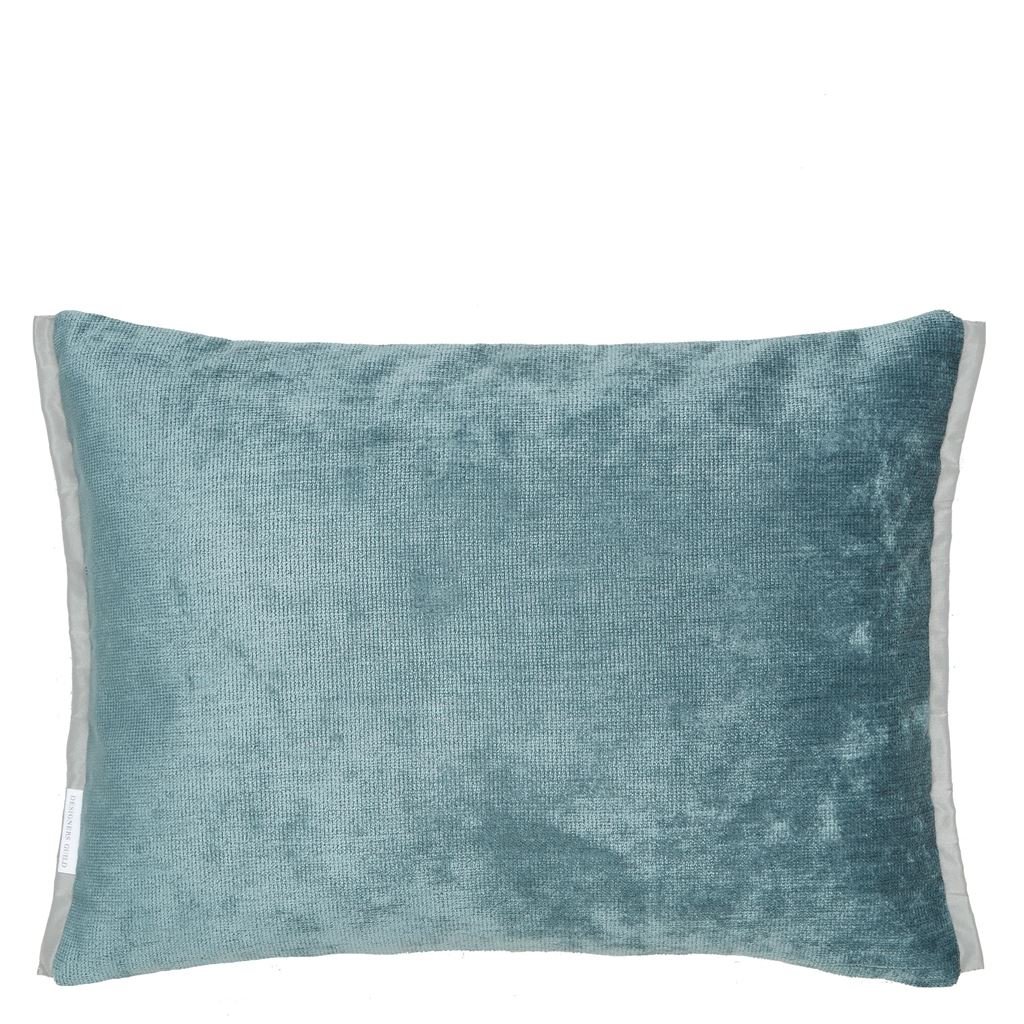 Porthminster Cobalt Cushion - Reverse