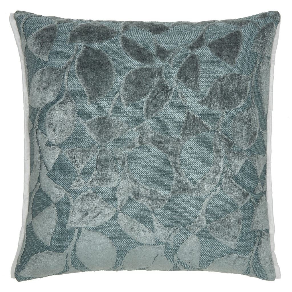 Celandine Indigo Cushion