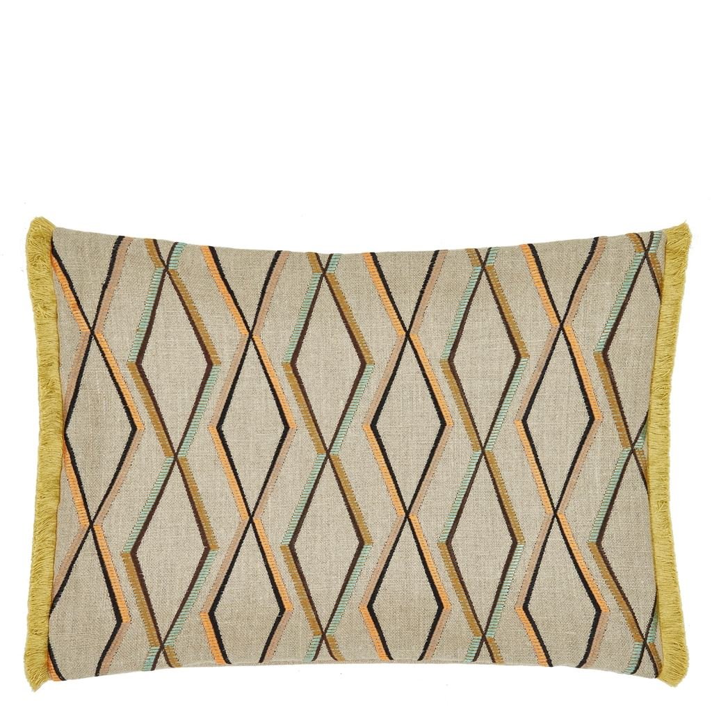 Trevenna Ochre Cushion