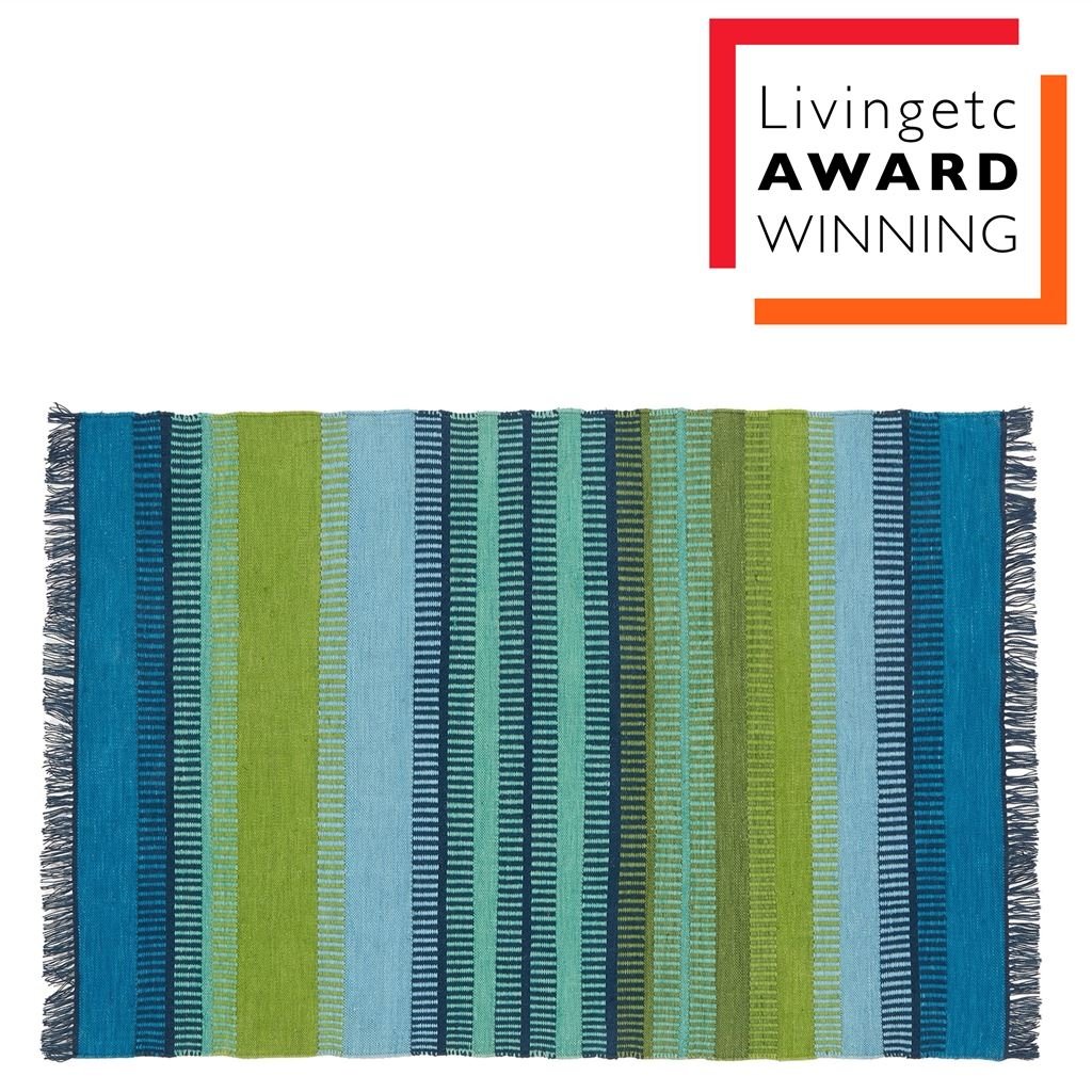 Muturi Cobalt Outdoor Rug