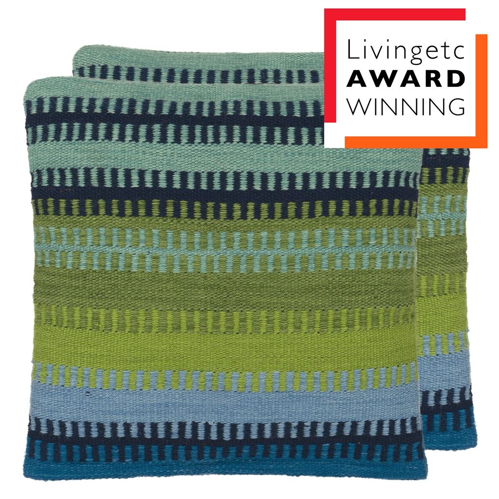 Muturi Cobalt Outdoor Decorative Pillow