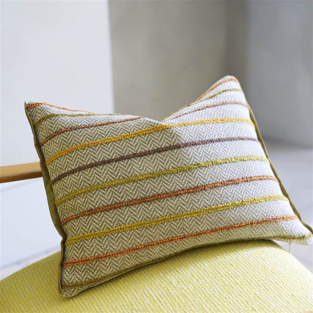 Porthminster Ochre Cushion