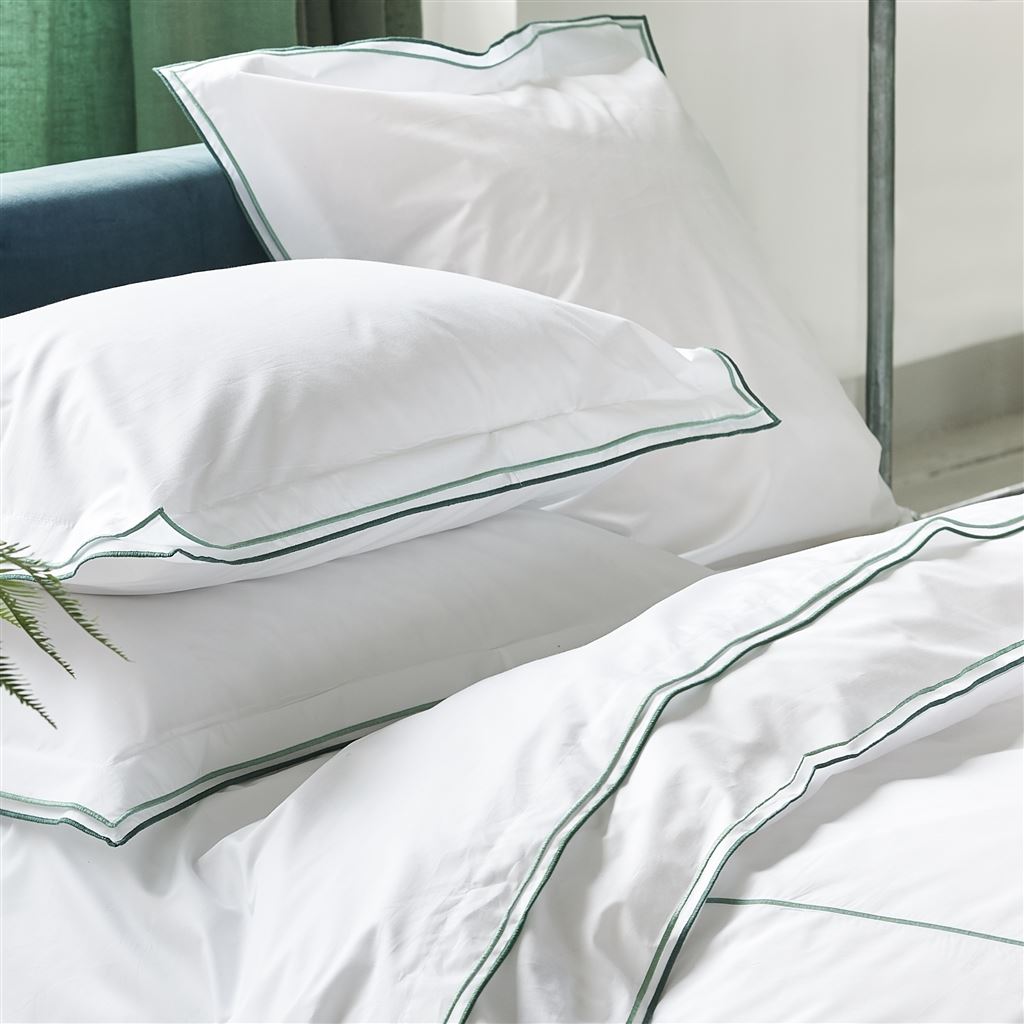 Astor Porcelain Green Uk Bed Linen