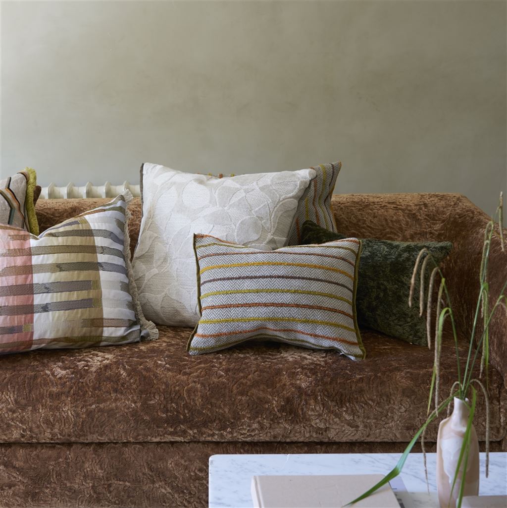 Porthminster Ochre Cushion