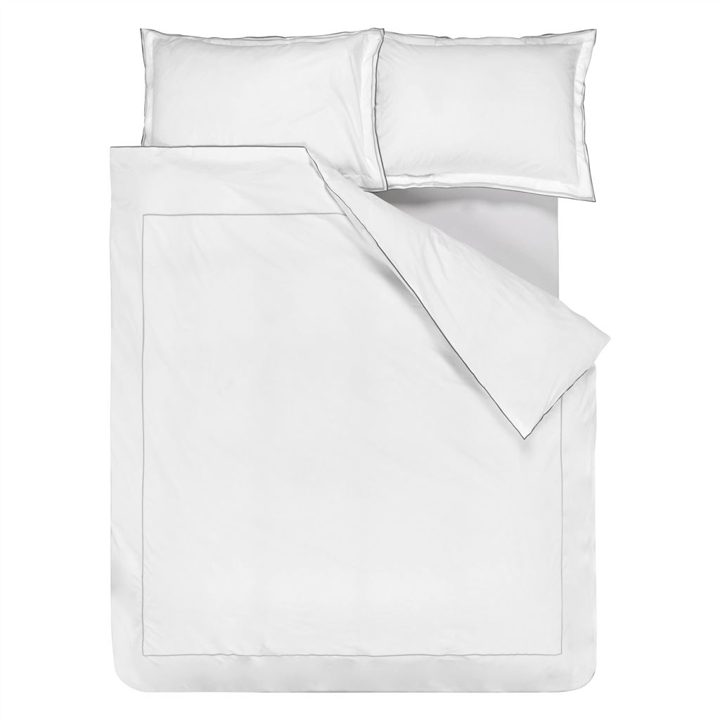 Astor Silver & Slate King Duvet Cover Set