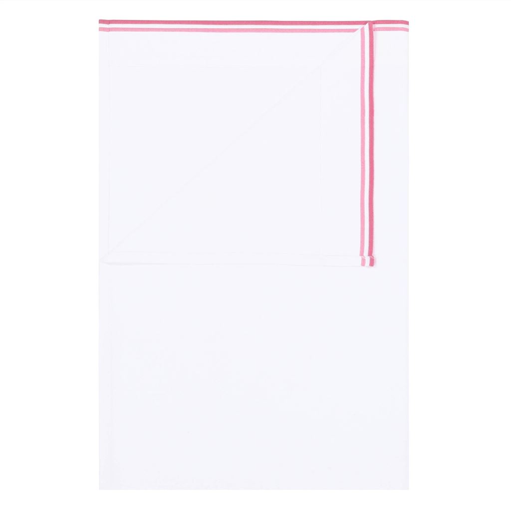 Astor Fuchsia Pink Superking Flat Sheet
