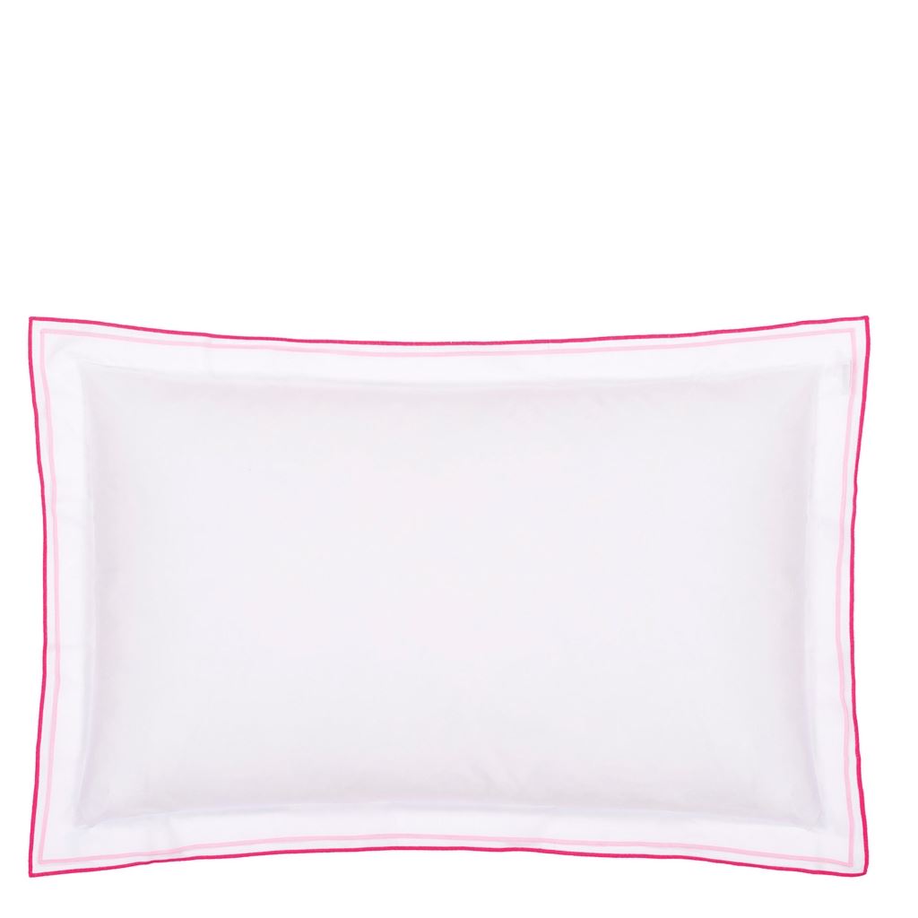 Astor Fuchsia Pink Oxford Pillowcases