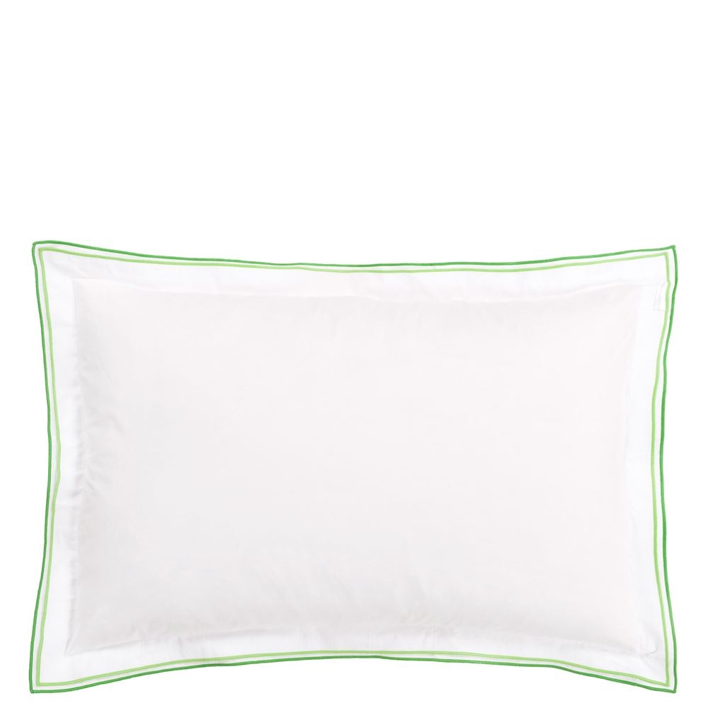 Astor Emerald Green Oxford Pillowcases