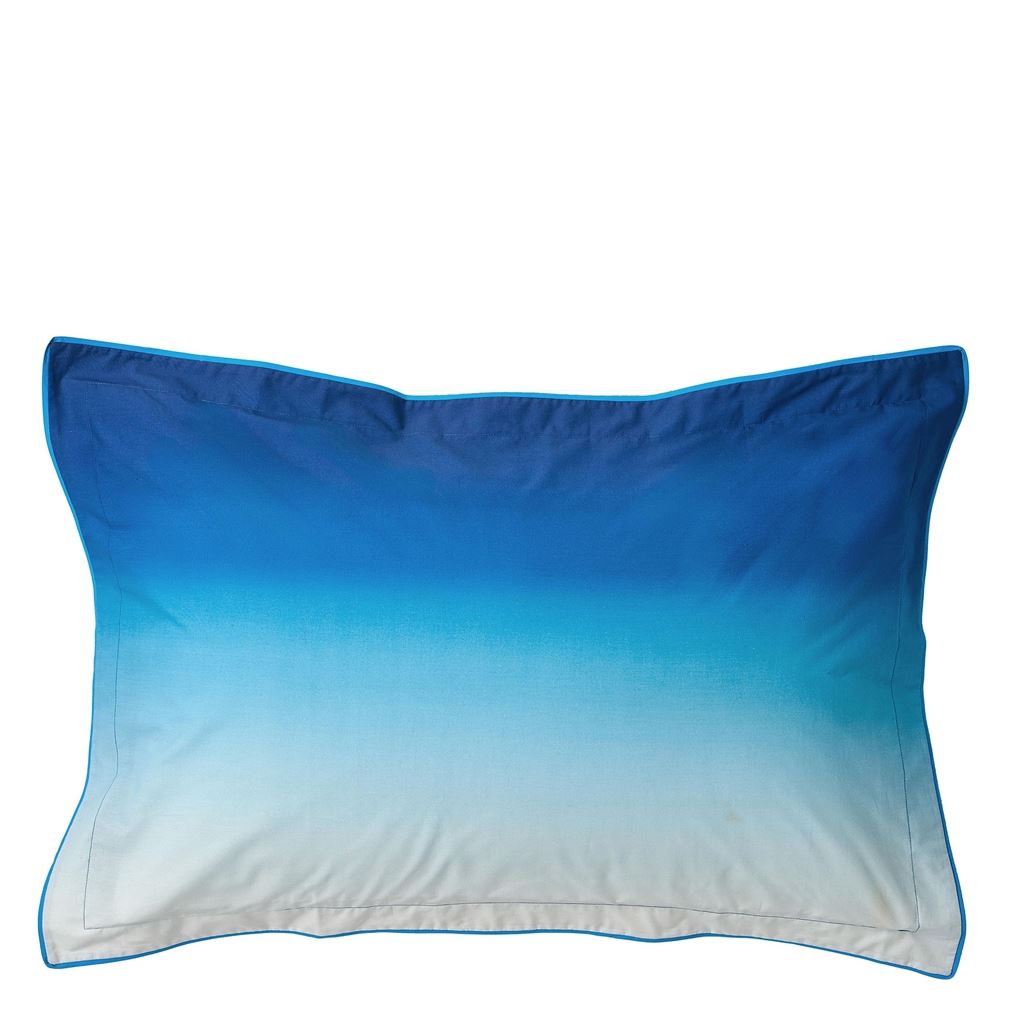 Savoie Cobalt Blue Oxford Pillowcase Pair