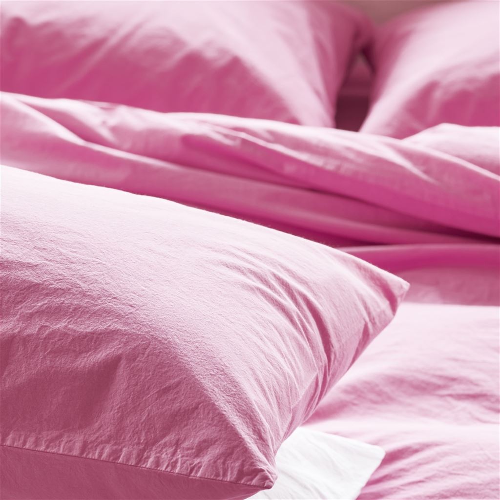 Loweswater Fuchsia Organic Cotton Bed Linen Set