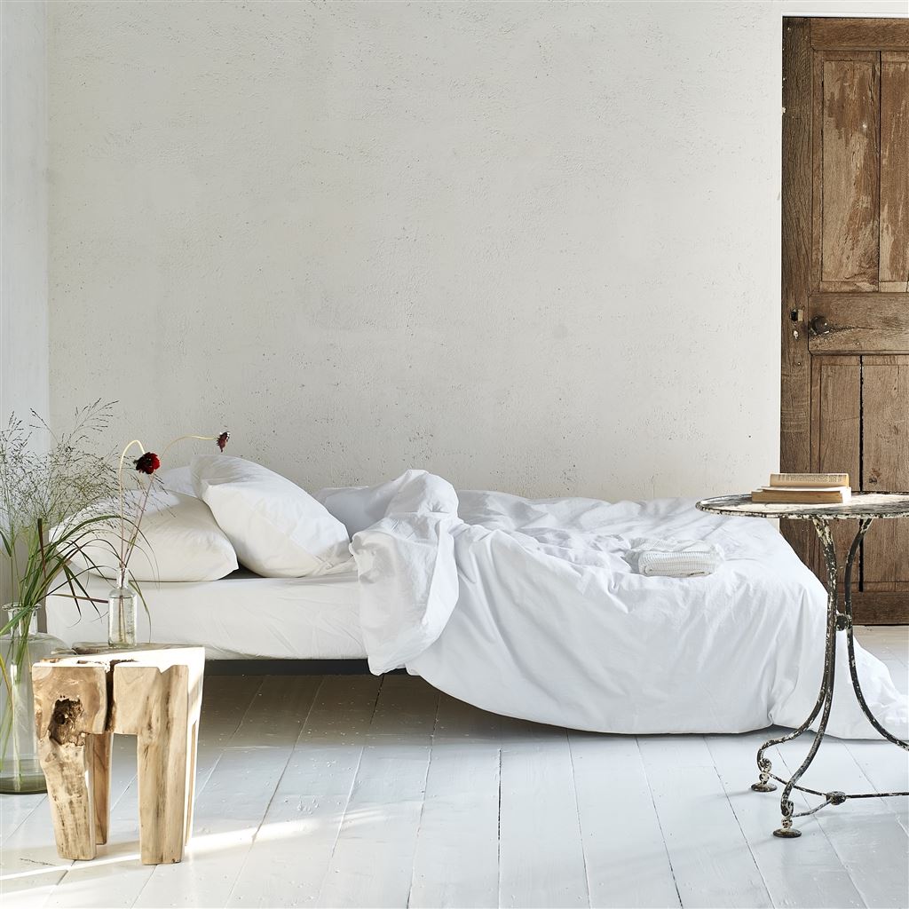Loweswater Chalk Organic Cotton Bed Linen Set