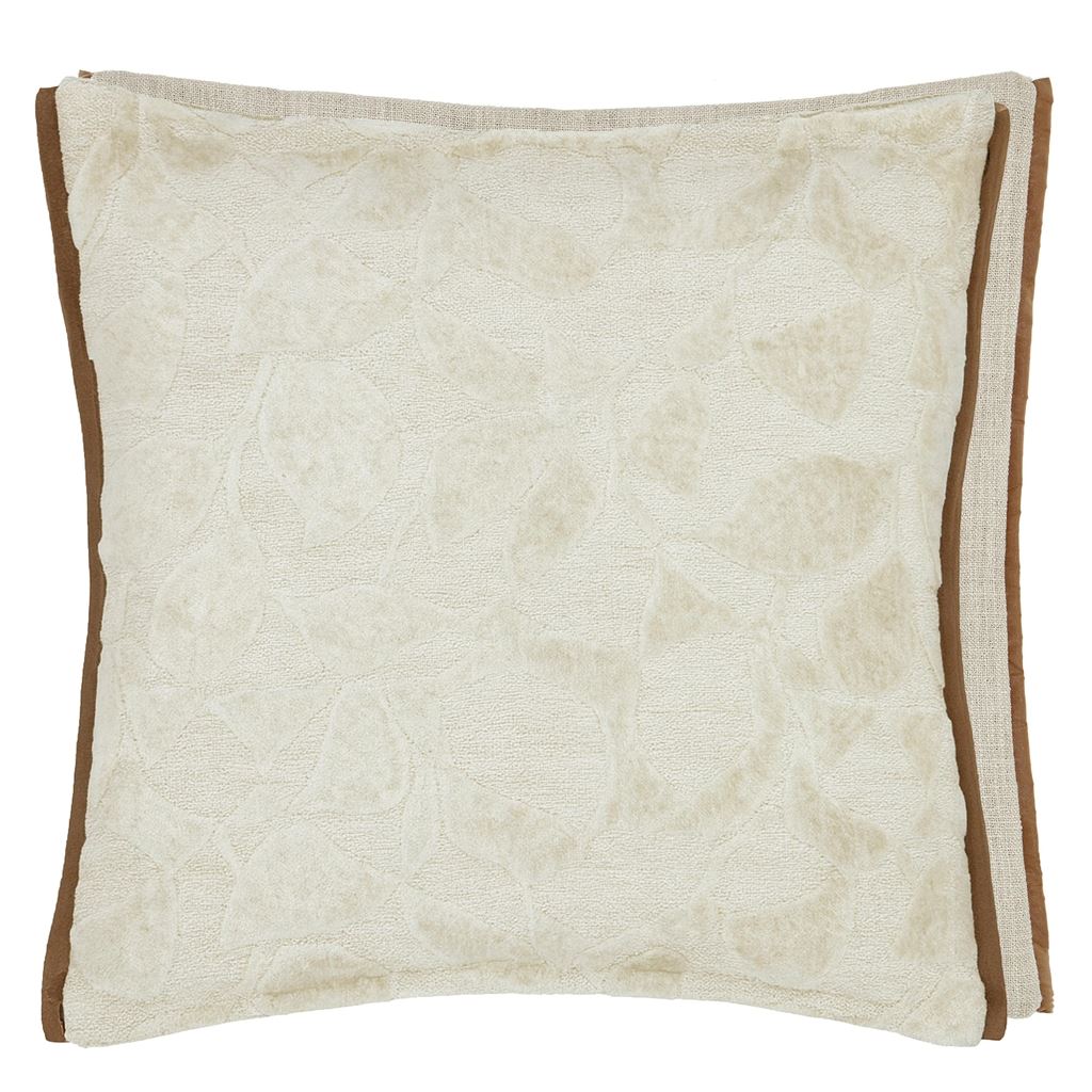 celandine linen cushion