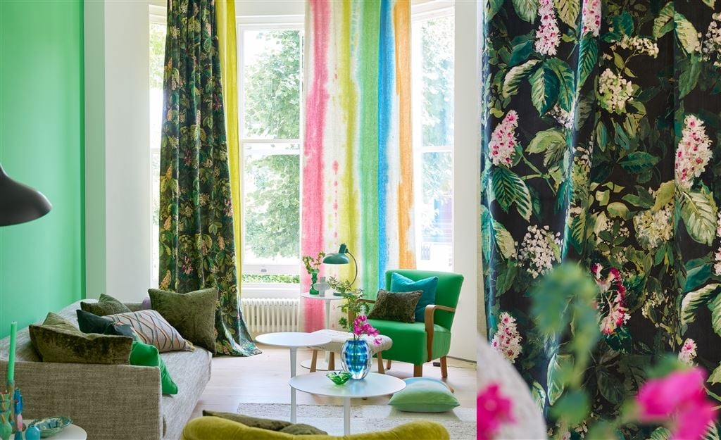 DESIGNERS GUILD PRINTED FABRIC