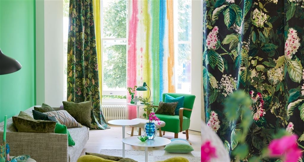 DESIGNERS GUILD PRINTED FABRIC