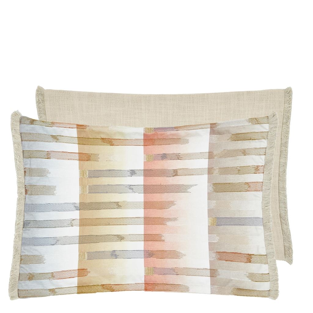 cascata ochre cushion