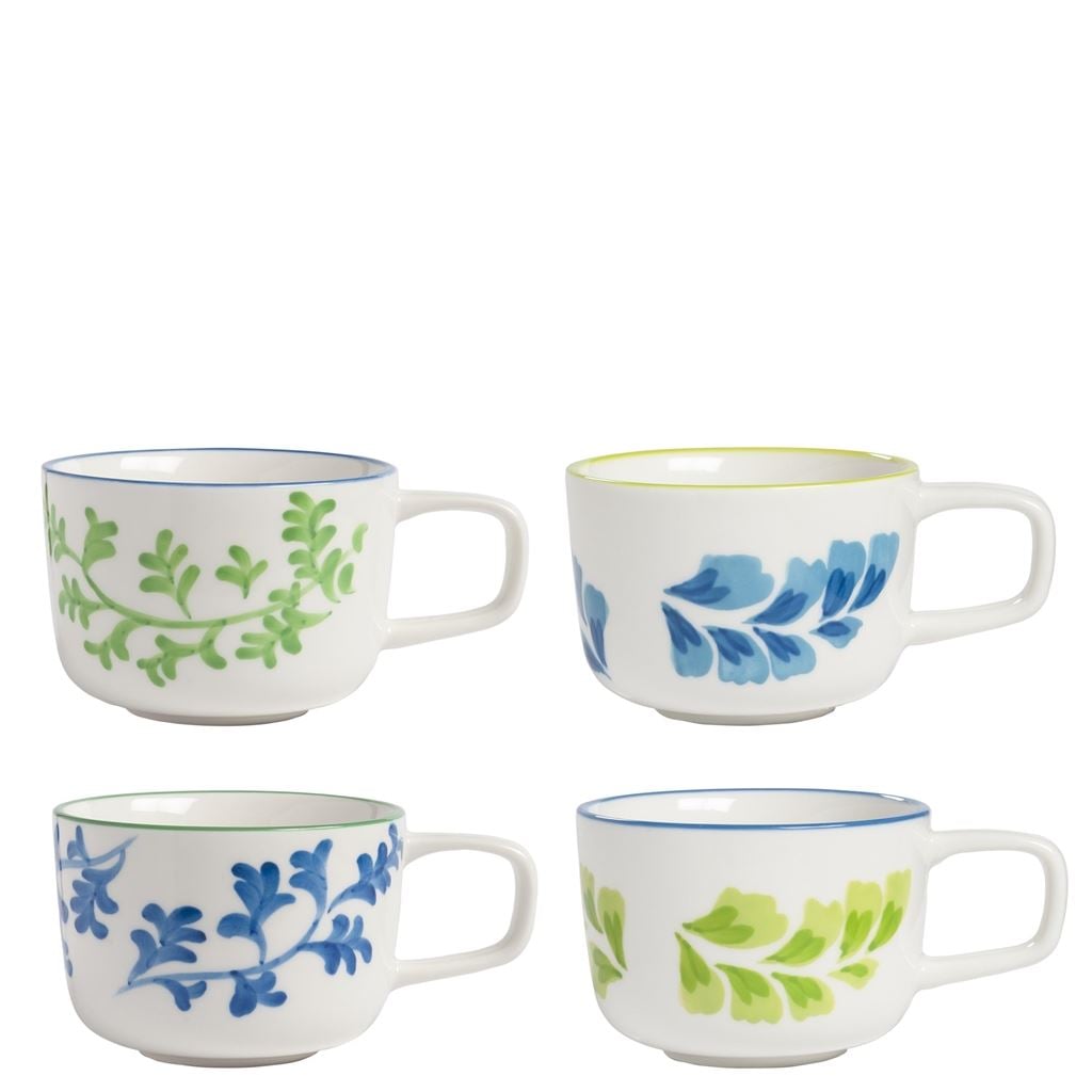 Fougere Set of 4 Mugs