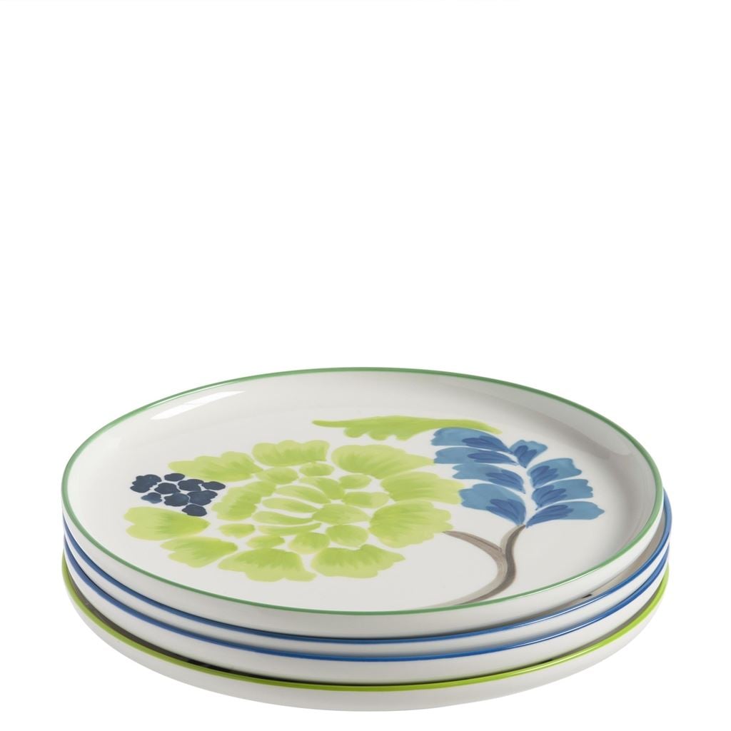 Fougere Set of 4 Dinner Plates