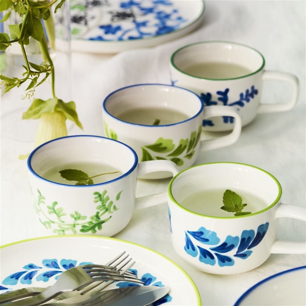 Fougere Mugs Set Of 4 