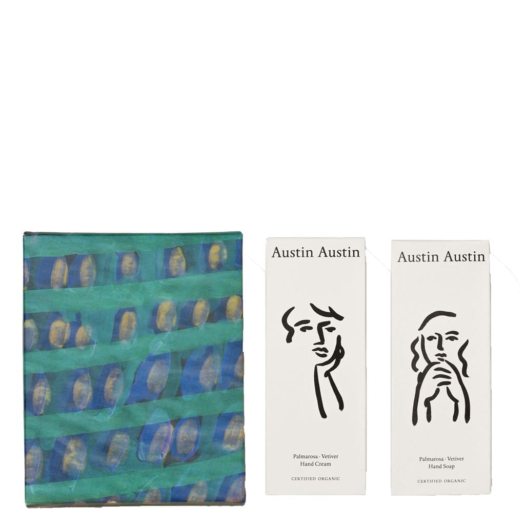 Palmarosa & Vetiver Hand Soap and Hand Cream Gift Set 