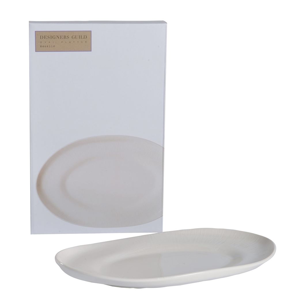 Moselle Large Oval Platter - Reverse