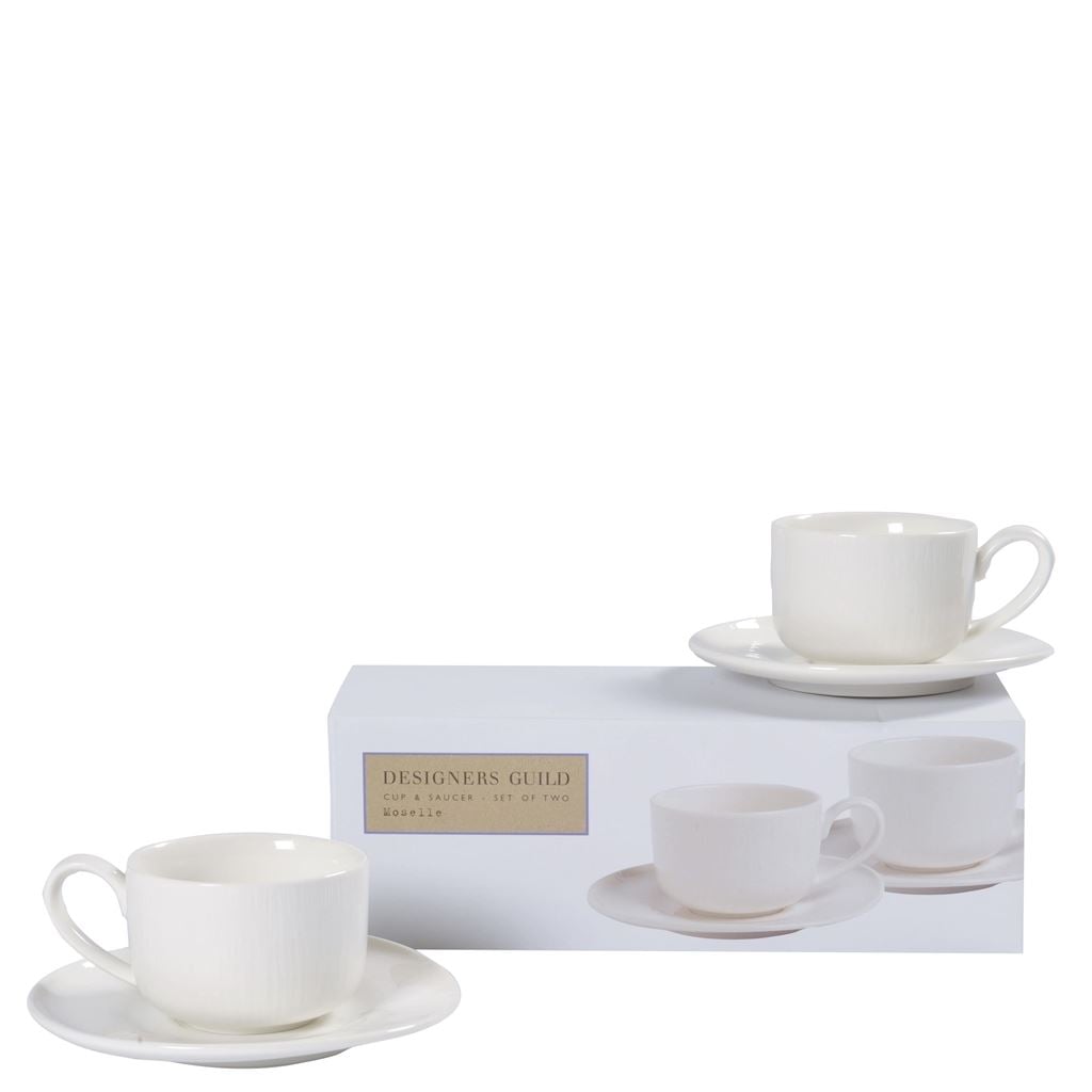 Moselle Set of 2 Cup and Saucer - Reverse