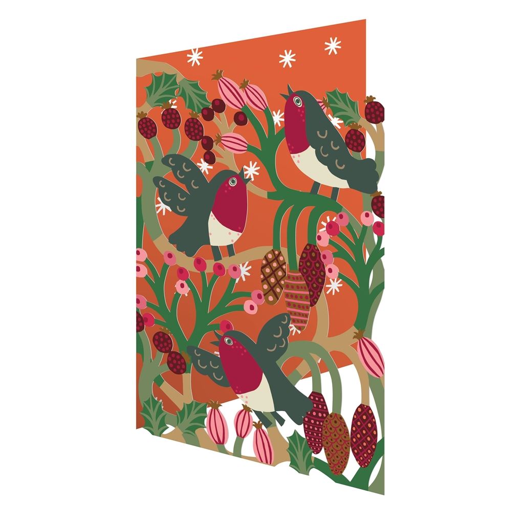 Christmas Chorus Pack of 5 Cards  - Reverse