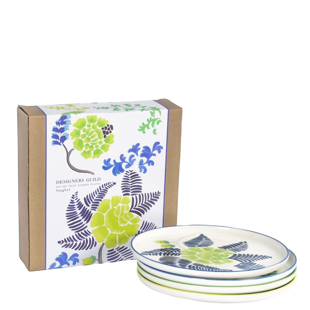 Fougere Dinner Plates Set Of 4 