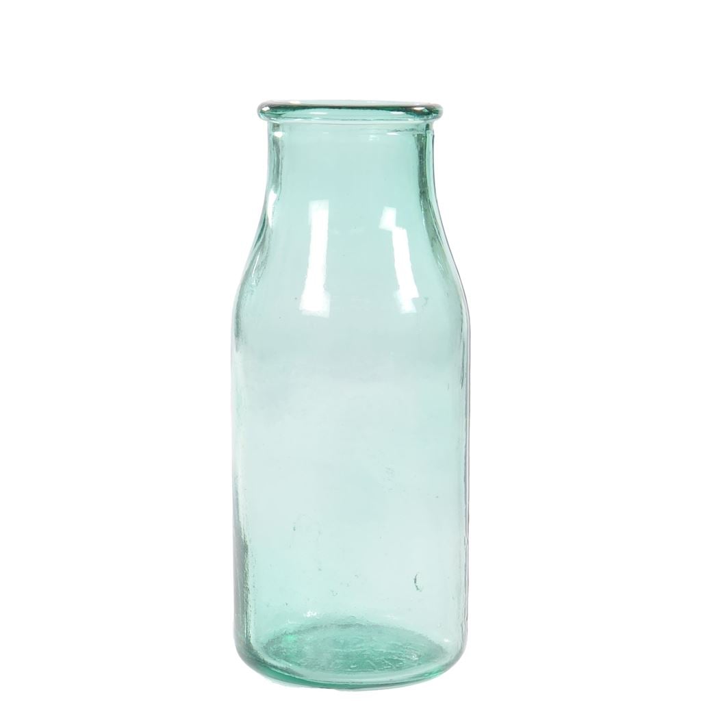 Vintage Milk Bottle Blue 